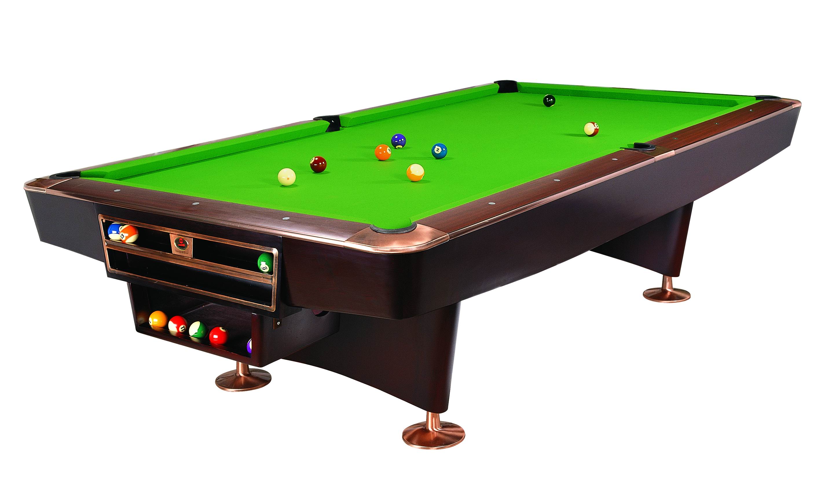 American style pool table